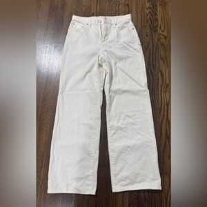 Uniqlo Off-White Denim Jeans